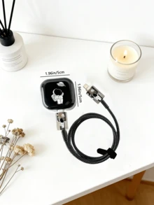 五合一套装：20W英规插头充电器保护套、线缆保护套、防摔耐磨卡通配件 - 彩色 - 查看 6