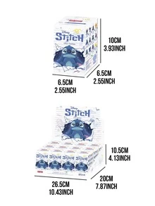 POP MART Disney Stitch Little Emotions Series Collectible Figures Surprise Mystery Box 12 Unique Emotion Designs Plus Secret Edition Premium PVC ABS Nylon Material Fluffy Textured Alien Character 3.54 Inch Mini Statue Lilo And Stitch Hawaiian Theme Adorable Kawaii Expression Art Toy Desktop Decoration Office Home Decor Display Piece Animation Fan Merchandise Collector Must Have Birthday Holiday Christmas Gift For Anime Lovers Figure Enthusiast Cartoon Character Memorabilia Licensed Official Product - Multicolor - View 5