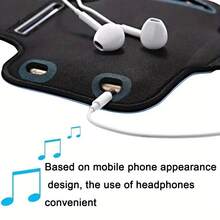 1个多功能防水臂带，户外跑步运动触屏臂带，7英寸智能手机支架，适用于徒步、夜跑、瑜伽、骑行、健身等运动，防水手机臂带，运动臂带，跑步袋，跑步配件，骑行配件，户外运动装备，兼容多种智能手机型号，防水，适合户外活动、健身、徒步、旅行、登山，运动礼品，男女皆宜 - 黑色 - 查看 7