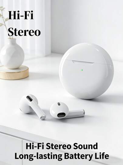 2025 TWS Wireless Bluetooth Earphones, Mini Earbuds Compatible With PC, Android, IOS