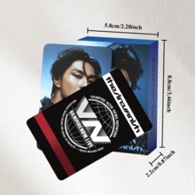 VampireNow Collectible Card Set, Love Bean Series, 55pcs Character Cards, VampireNow Themed Mini Cards With High-Definition Photos & Exclusive Designs, Suitable For Collecting, Supporting, DIY Decoration, Fan Gifts, And Product Storage - Multicolor - View 4