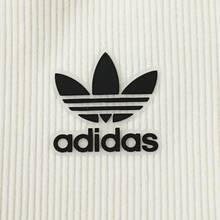 adidas originals 三葉草 印花運動美式復古短袖正肩袖T卹 - 白色 - 查看 6