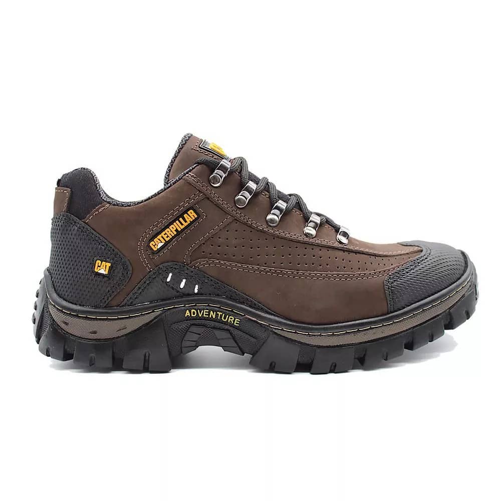 Caterpillar Cat Ankle Boots, Lightweight And Super Comfortable! - Coffee Brown - View 1