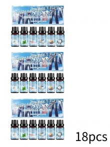 JUE FISH 6 Pcs Aromatherapy Essential Oils Set, Top Fragrance Oils For Humidifier & Home Cleaning, Plant-Based Scents For Laundry, DIY Candle Making, House Smell Eliminator (Fresh Linen & Floral),Gifts For Men And Women Suitable For Valentine's Day, New Year's Day, Birthdays, Weddings And Parties,Quick Ship Items,Free Shipping - Cleansing Essential Oil Set - View 10