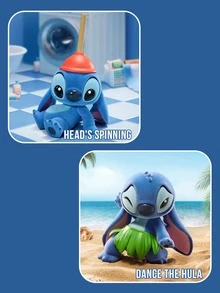 POP MART Disney Stitch Little Emotions Series Collectible Figures Surprise Mystery Box 12 Unique Emotion Designs Plus Secret Edition Premium PVC ABS Nylon Material Fluffy Textured Alien Character 3.54 Inch Mini Statue Lilo And Stitch Hawaiian Theme Adorable Kawaii Expression Art Toy Desktop Decoration Office Home Decor Display Piece Animation Fan Merchandise Collector Must Have Birthday Holiday Christmas Gift For Anime Lovers Figure Enthusiast Cartoon Character Memorabilia Licensed Official Product - Multicolor - View 7