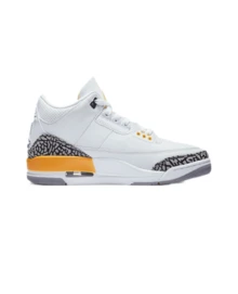 Nike Air Jordan 3 Retro Laser Orange Jordan 3 AJ3 Laser Orange CK9246-108 Women's Shoes - 橘色 - 查看 3