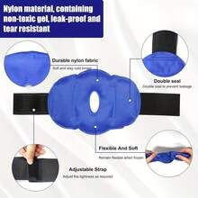 1pc Reusable Knee Cold/Hot Therapy Compression Wrap, Adjustable & Flexible For Elbow And Joints - C - View 2