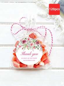 1/30/60/120pcs Customizable Label Stickers, Can Add Text And Date ...
