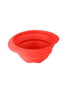 1 bát silicon gấp gọn, bát đựng thức ăn cho bé chịu nhiệt, bát đựng thức ăn chống rò rỉ khi đi du lịch, rổ lọc đa năng, bát silicon gấp gọn/bát silicon có thể gấp gọn/rổ lọc gấp gọn/bát silicon di động - lớn - Xem 13