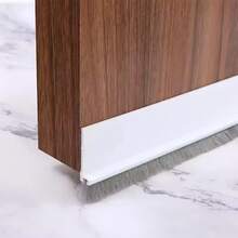 1pc 1m X 3cm Self-Adhesive Windproof Dustproof Door Bottom Seal Strip, Integrated Heat Insulation & Soundproof - B - View 13