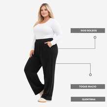 Plus Size Thick Fleece Sweatpants – Comfort And Style For Winter - Black - View 4