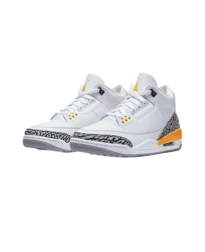 Nike Air Jordan 3 Retro Laser Orange Jordan 3 AJ3 Laser Orange CK9246-108 Women's Shoes - 橘色 - 查看 1