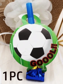 1pc/6pcs/12pcs Inflatable Football/Rugby Party Cheerleading Props, Home Party Supplies, World Cup Football Cheerleading Props, Multifunctional Noise Maker, Outdoor Party Atmosphere Decor - View 12