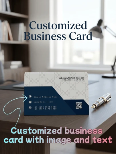 Danh thiếp in theo yêu cầu, 20/60/200/600 chiếc/bộ, danh thiếp chuyên nghiệp cá nhân hóa dành cho tiếp thị mạng lưới và trường đại học, danh thiếp VIP độc quyền, phong cách công sở và xã hội thời trang, bề mặt chống thấm nước, mẫu mã và thông tin tùy chỉnh.