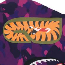 A Bathing Ape (BAPE) Men's Shark Full-Zip Hoodie – Iconic Camo Series, Multi-Color Options Available - 紫色 - 查看 8