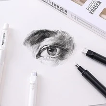 可伸缩橡皮擦笔，小巧轻便，适合学生和专业人士使用 - A - 查看 4