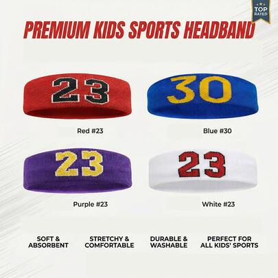 1pc Professional Sports Headband, Tennis, Football, Basketball Outdoor Sports Sweatband, Moisture-Wicking & Breathable For Comfortable Exercise