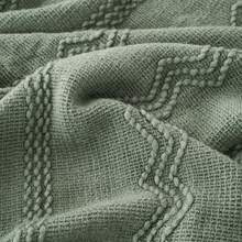 Lightweight Knitted Blanket, Suitable For Camping, Air-Conditioned Rooms, Shawl, Spring/Summer - Mint Green - View 9