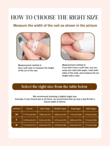 10片装3D立体花朵亚克力猫眼美甲贴纸，杏仁形，3D镀金钻石设计，闪亮Y2K风格全覆盖假指甲，适合女性和女孩日常佩戴 - 彩色 - 查看 7