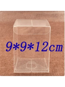 10pcs Wholesale New Transparent PVC Box Packaging, Wedding/Christmas Gift Boxes For Chocolate, Candy, Apple, Transparent Boxes For Events - PVC Multi-size Transparent Box - View 22