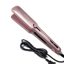 Professional Ceramic Plate Hair Straightener, With Plug And Heating Function, Rapid Temperature Adjustment, Suitable For Home And Salon Use, Hair Care Gift - EU C Type Plug(220-240V) - View 12