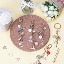 308pcs Keychain Making Kit, Includes 126pcs Charms, 20pcs Keyring Clips With Key Rings, Jewelry Pliers, 10pcs Extension Chains With Swivel Hooks, 200pcs Jump Rings, DIY Craft Supplies - DIY Kit - View 3