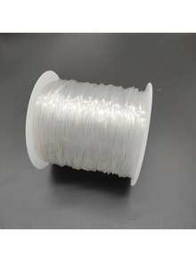 1pc, 328 Ft Elastic Beaded String 0.5-1mm Clear Elastic Thread For DIY Bracelet & Necklace - Multicolor - View 7