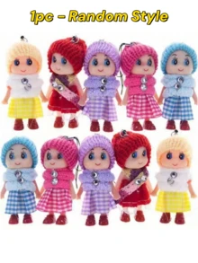 1/3/6/8 件 - 随机可爱毛绒玩具 - 混乱娃娃、小丑娃娃、可爱帽子小丑娃娃、儿童精致小玩具、可爱迷你节日礼物、生日礼物、儿童节日礼物、母亲节礼物、创意玩具礼物、女孩困惑娃娃礼物、随机迷你娃娃套装。 - 彩色 - 查看 15