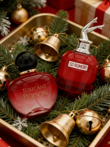 2PCSPerfume De Mujer TOXICANT POISON y SO RUMOR! EDP Mujer Set (90ml+100ml) Perfumes De Mujer Original - Dulce y Gourmand - Vainilla, Almendra y Frambuesa - Fiestas y Club - Sensual - Extra Fijación - Perfume Mujer - Cálido y picante - Ver 2