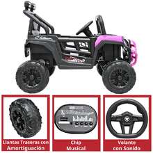 Joykoo Kids Electric Vehicles - Pink - View 5