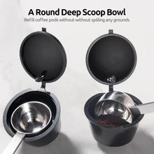 1 buah Sendok Kopi Stainless Steel, Sendok Teh, Sendok Takar Logam Gagang Panjang, Sendok Teh Stainless Steel 1 Sendok untuk Pengukuran Tepat Bahan Cair dan Kering, Bubuk Kopi, Memasak dan Memanggang, Digunakan untuk Menggiling Kopi, Biji Kopi, Bubuk, Espresso - MultiWarna - View 4