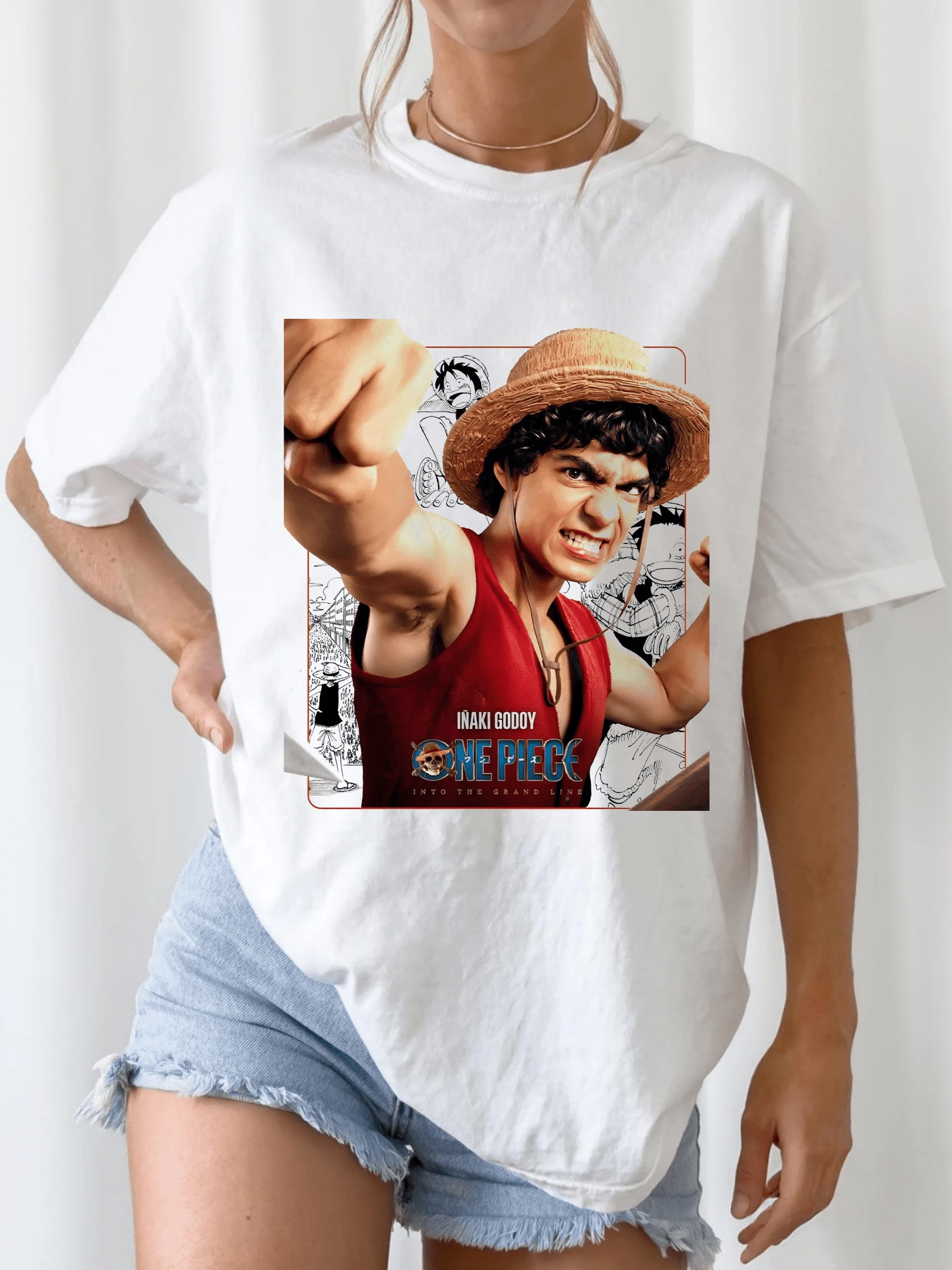 ONE PIECE Live Action Season 2 Merch - Into The Grand Line Gear - trắng - Xem 1