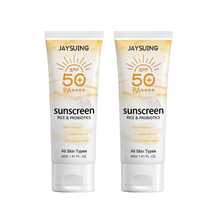 Organic Korean Sunscreen SPF50+, PA++++ Riceand Probiotics | Korean Skin Care Solution For All Skin TypesNourishing Skin Protection And UV Def(1PCS) - White - View 11