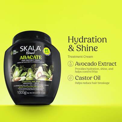 Skala Abacate 1000g - Avocado Hair Mask 1000g For Hydration, Strength And Shine