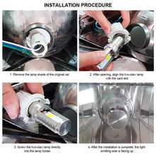Heyword Hayward H4 H6 BA20D T19 P15D High/Low Beam LED Motorcycle Headlight Bulb, 3570 6000K White Light, Suitable For Scooter, Motorcycle, Bicycle - 1pcs - View 5
