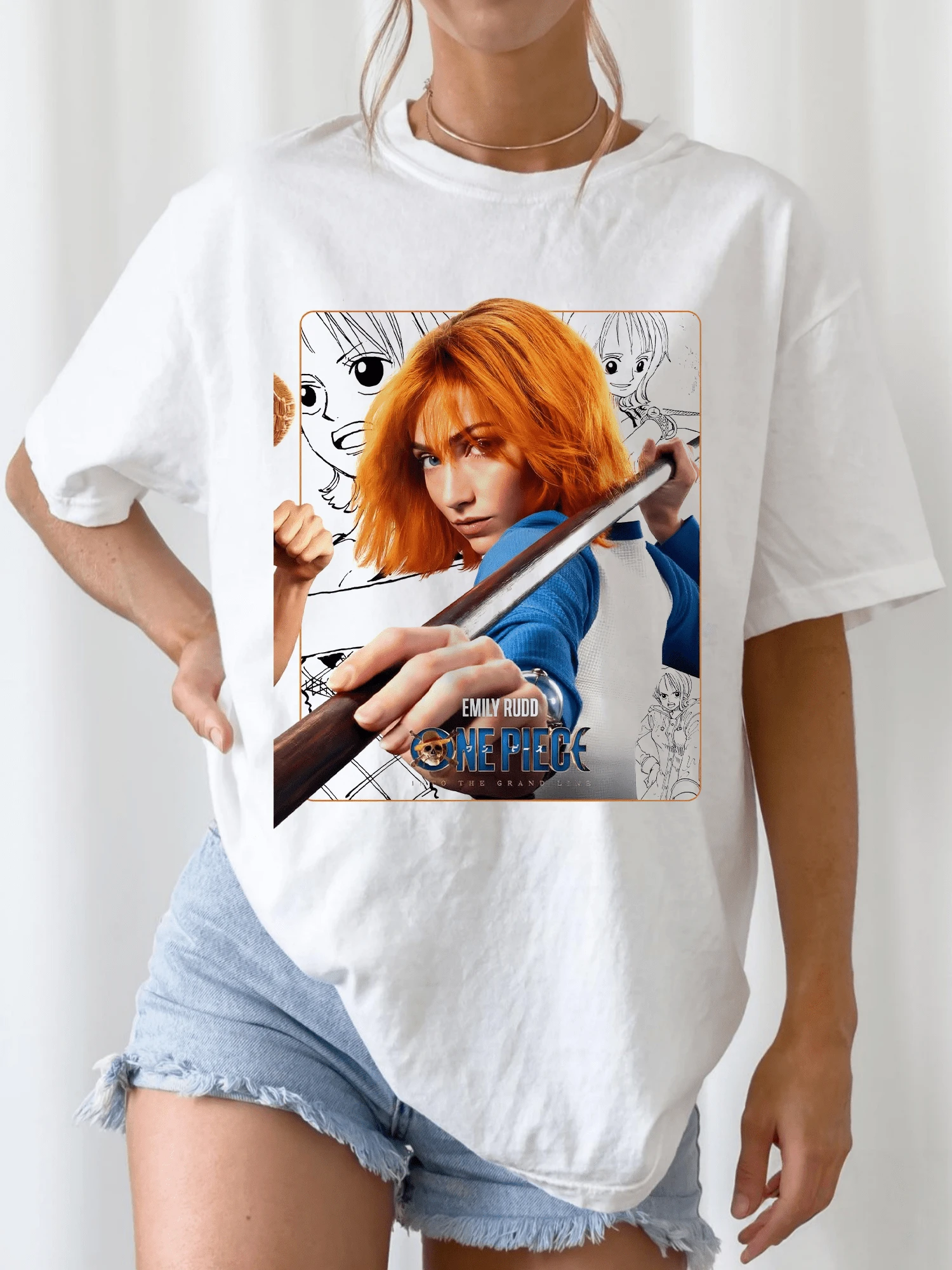 Tony Chopper One Pieces Live Action 2 Into The Grand Line Happy Birthday Chopper Unisex T Shirt - 白色 - 查看 1
