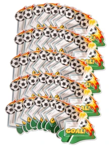 MOSXLOXY 50/20/10pcs Soccer Shape Greeting Card Candy Box, 2026 World Cup Greeting Card, Football Envelope, Football-Shaped Card, Football-Shaped Gift,Perfect For 2026 World Cup Party Favors And Decorations. - View 7