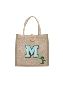 1 Pc Towel Embroidered Initials Pattern Handbag,Flower Printed Linen Handbag,Small Floral Linen Button Decorative Handbag,Simple Large-Capacity Handbag, Portable Casual Storage Tote Bag, Multifunctional Shopping Bag,New Design, Large Capacity, Ideal For Shopping, Shoulder Bag, Handbag, Lunch Bag - Multicolor - View 22