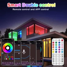 1 Set Of 3ft-00ft USB Led Strip Lights For Bedroom, With Music Sync Remote And APP Control, Can Adjust Color And Brightness, Very Easy To Install, Led Lights For Room, Home, Kitchen, Living Room, Holiday Party Atmosphere Decor - Multi-color light - View 4