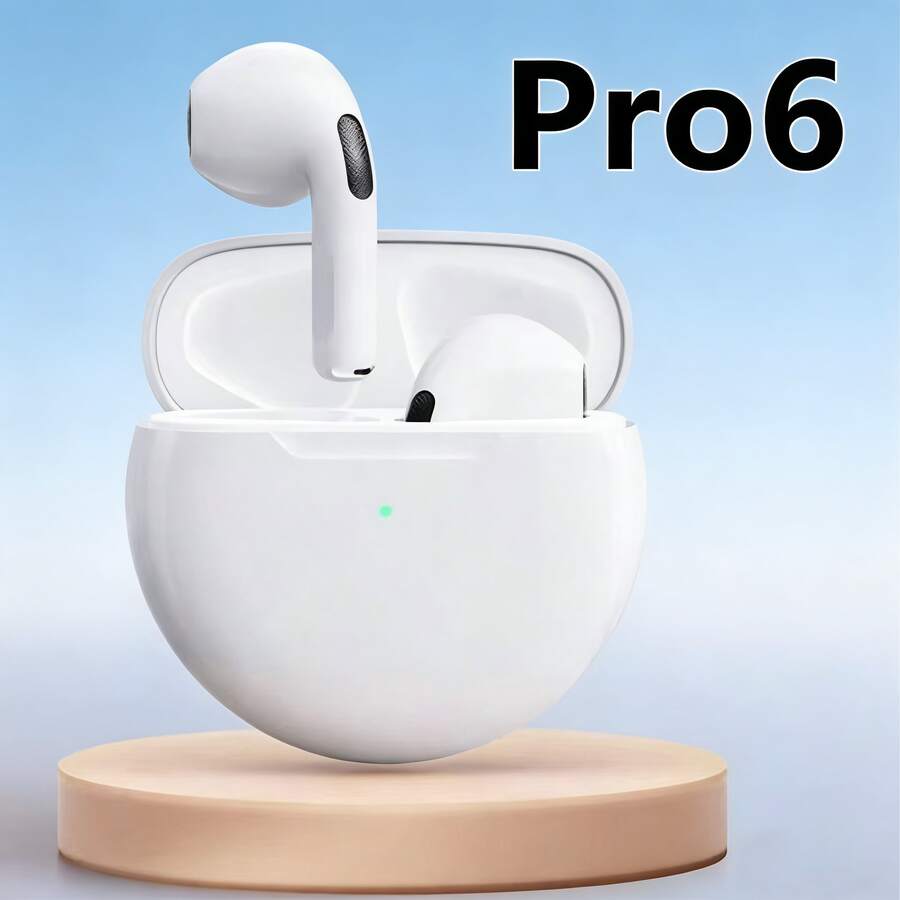 Tai nghe Bluetooth không dây thực sự, tai nghe nhét tai TWS kèm hộp sạc, thời lượng pin dài, dễ dàng kết nối với điện thoại thông minh, chất lượng âm thanh rõ ràng, phù hợp cho thể thao, tập thể dục, đi lại và sử dụng văn phòng. - trắng - Xem 1
