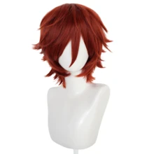 Wig Unisex Medium-Short 12 Inci, Terbuat dari Serat Sintetis Tahan Panas, Cocok untuk Cosplay, Pemakaian Sehari-hari, Foto Pesta, Tersedia dalam Berbagai Warna - MultiWarna - View 59