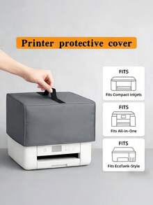 1Pc 3D Printer Waterproof Cover Universal Printer Dust Cover Reinforced Handle Printer Protective Sleeve With Drawstring Anti-Static Printer Cover Case - Durable, Easy To Clean Accessory For Home And Office Use - Multicolor - View 1