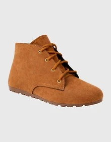 Women Fashion Boots - 駝色 - 查看 7