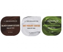 BRING GREEN ティーツリー スージング スリーピングパック 80ml フェイスマスク 保湿ケア ナイトケア うるおいケア 竹エキス アロエ配合 韓国スキンケア - 洗い流すタイプ - チェックする 1