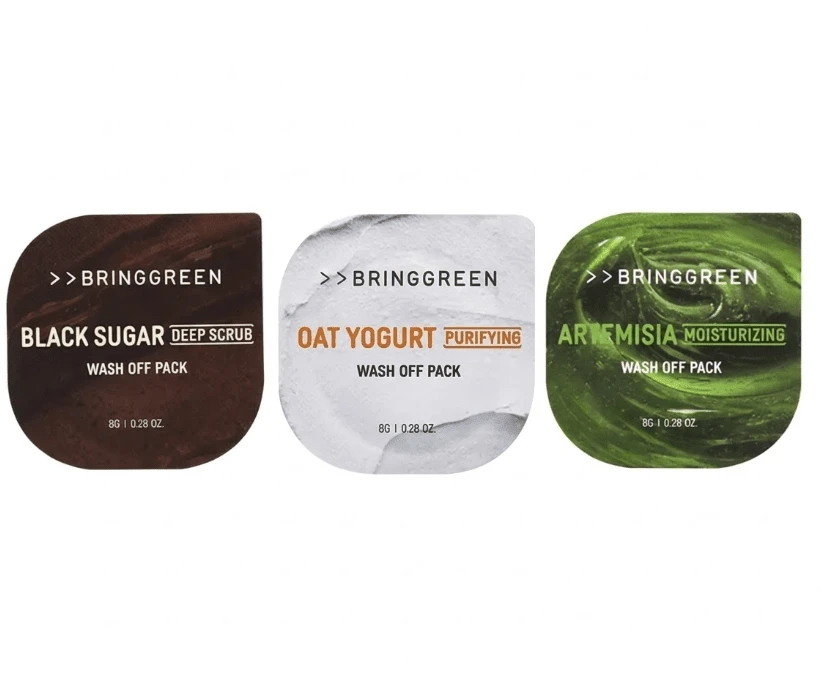 BRING GREEN ティーツリー スージング スリーピングパック 80ml フェイスマスク 保湿ケア ナイトケア うるおいケア 竹エキス アロエ配合 韓国スキンケア - 洗い流すタイプ - チェックする 1