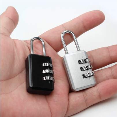 Khóa số kết hợp nhỏ 3 chữ số, khóa hành lý, khóa ba lô cho vali, hộp dụng cụ du lịch, tủ đồ trường học, phòng tập thể dục, tủ đồ nhân viên.