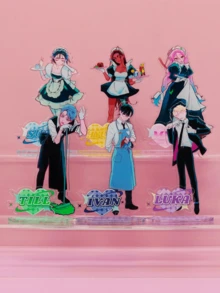 New Edition Alien Stage Complete 6-Piece Series Anime Acrylic Standees - Desktop & Home Decor, Perfect Birthday Gift For Friends. - Multicolor - View 2