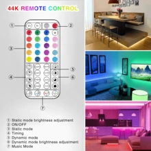 1 Set Of 3ft-00ft USB Led Strip Lights For Bedroom, With Music Sync Remote And APP Control, Can Adjust Color And Brightness, Very Easy To Install, Led Lights For Room, Home, Kitchen, Living Room, Holiday Party Atmosphere Decor - Multi-color light - View 8