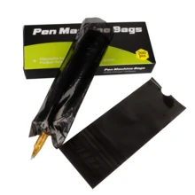 Túi đựng bút xăm dùng một lần mới, 200 chiếc, chống thấm nước và chống bụi, bảo vệ máy xăm. - Xem 3