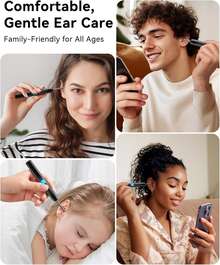 Visual Ear Pick, Earwax Removal Tool With Ear Pick Covers, Visual Ear Pick With Camera And Light, 7pcs Ear Pick Set, Compatible With All Mobile Phones - View 4